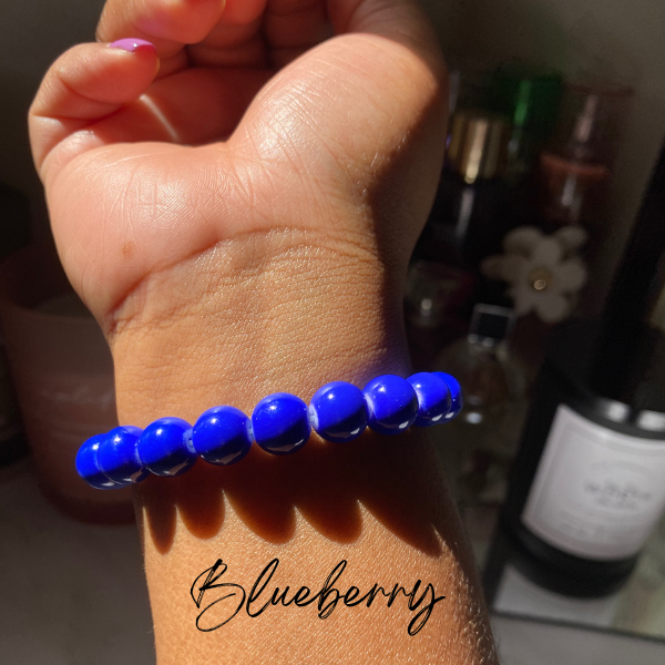 Blueberry - Beaded Bracelet