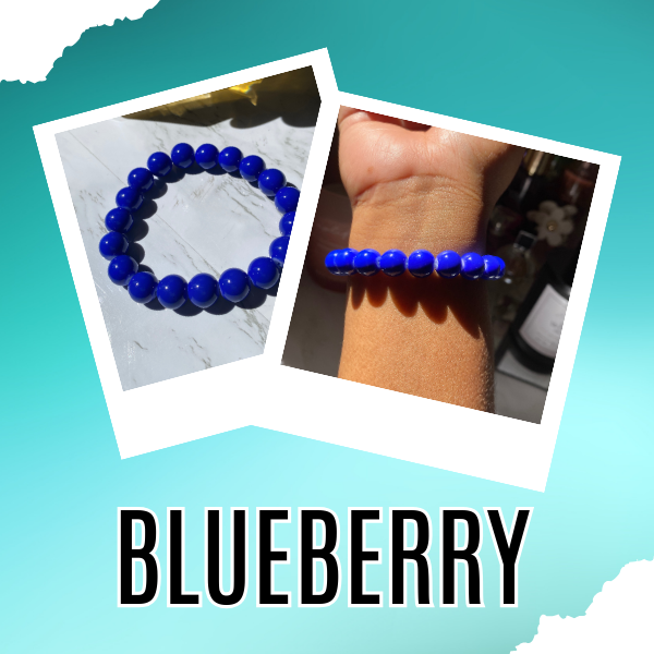 Blueberry - Beaded Bracelet