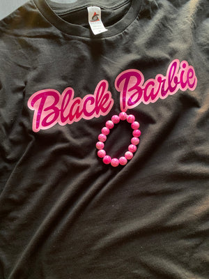 Black Barbie - t-shirt